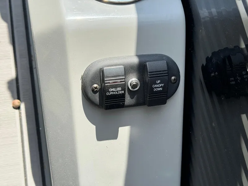 Slide: The Image of 2024 Godfrey Monaco 235 SB interior wiring and dashboard view. - 21