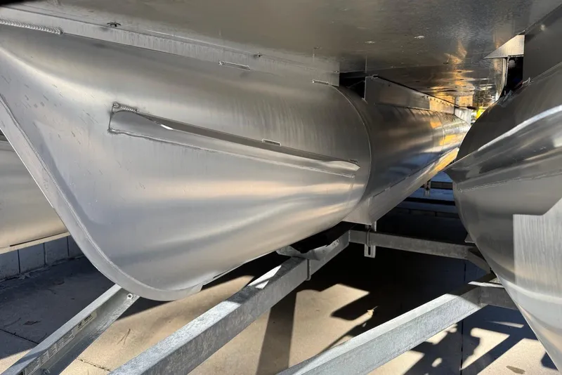 Slide: The Image of 2024 Godfrey Monaco 235 SB pontoon boat underside view. - 34