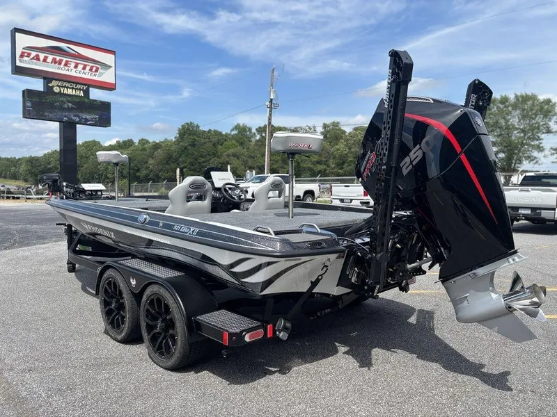 Slide: The Image of 2026 Phoenix 921 Elite X II boat with powerful engine at Palmetto Boat Center. - 1