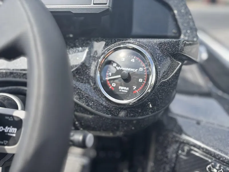 Slide: The Image of Close-up of 2026 Phoenix 921 Elite X II dashboard with RPM gauge. - 20