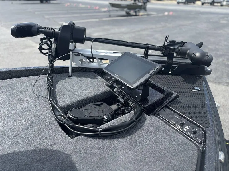 Slide: The Image of 2026 Phoenix 921 Elite X II boat dashboard with advanced navigation system and controls. - 4