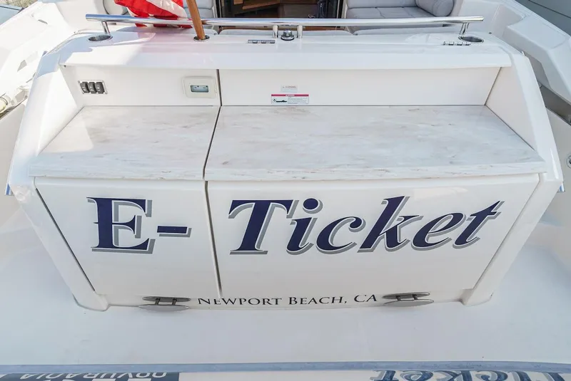Slide: The Image of 2016 Tiara Yachts C44 Coupe named "E-Ticket" in Newport Beach, CA. - 14