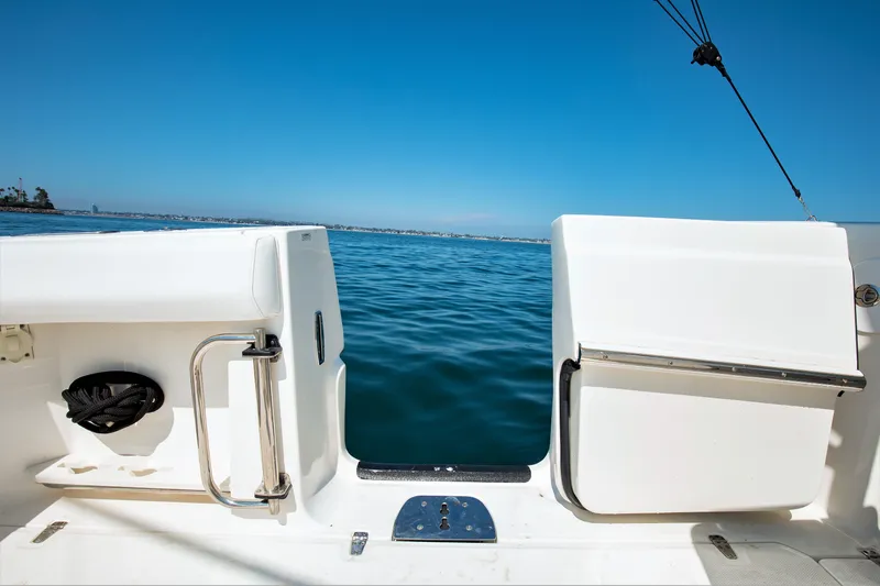 Slide: The Image of Boston Whaler 370 Outrage 2014 boat deck with ocean view. - 18