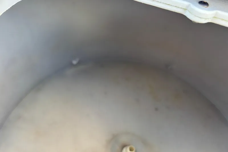 Slide: The Image of Interior view of a KenCraft 235 Challenger boat component, 2003 model. - 59