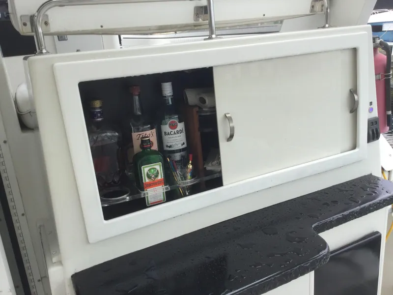 Slide: The Image of Carver 430 Cockpit Motor Yacht 1995 - 52