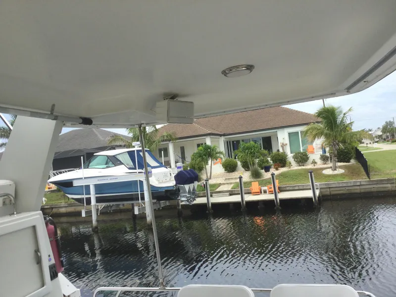 Slide: The Image of Carver 430 Cockpit Motor Yacht 1995 - 53