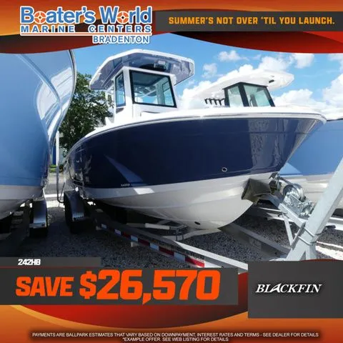 The Image of Blackfin 242 HB 2026 - 1