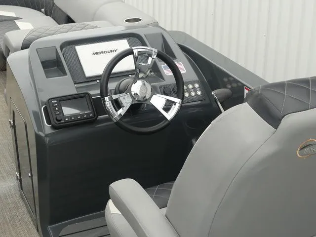 Slide: The Image of Interior view of 2023 Massimo Marine LIMITED boat cockpit. - 34