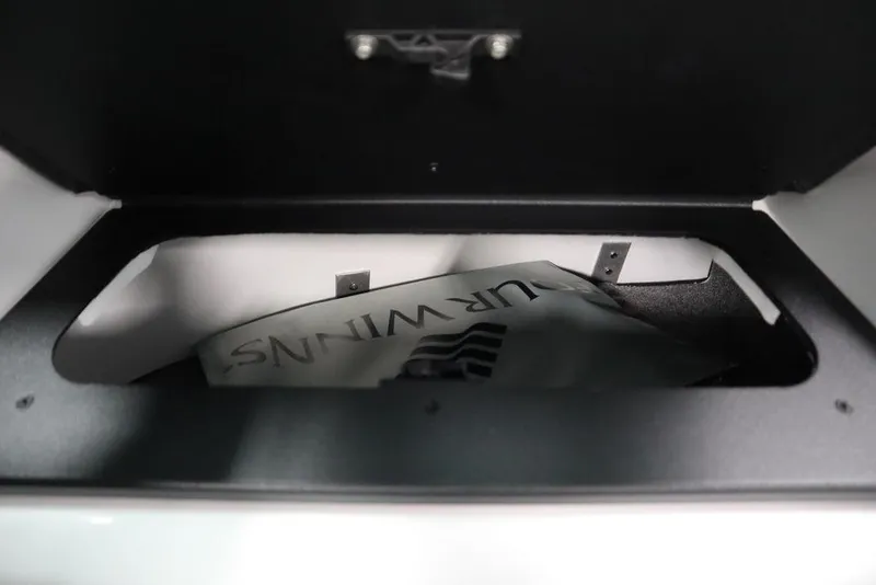 Slide: The Image of Storage compartment of 2025 Four Winns H2 Freedom boat, featuring interior view. - 40