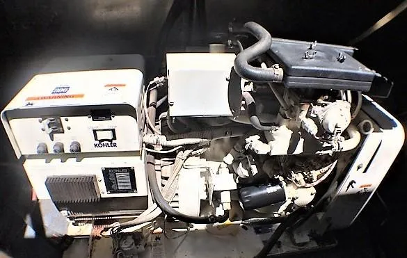 Slide: The Image of Engine room of 1995 Skipperliner 52 Inter-Coastal Motor Yacht HB with Kohler generator. - 35