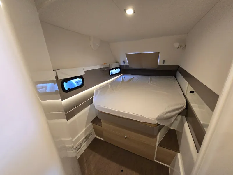 Slide: The Image of Cozy bedroom in 2018 Bali 4.1 Catamaran with modern design and natural light. - 25