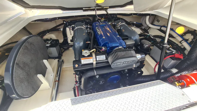 Slide: The Image of Engine compartment of a 2018 Formula 270 Bowrider with Ilmor engine. - 18