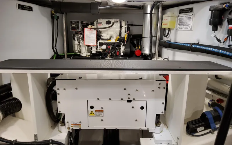Slide: The Image of Engine room of 2026 Formula 400 Super Sport Crossover, showcasing mechanical components and systems. - 39