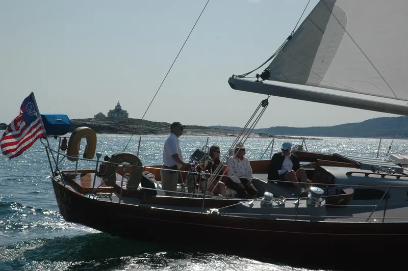Slide: The Image of Hinckley Yachts 48 1972 - 56