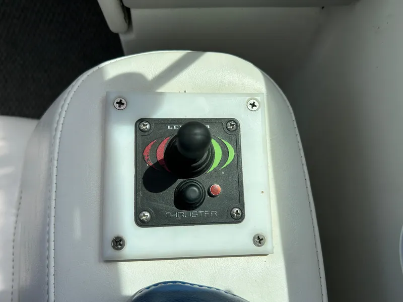 Slide: The Image of Joystick control panel on a 2005 Formula 37 PC boat. - 32