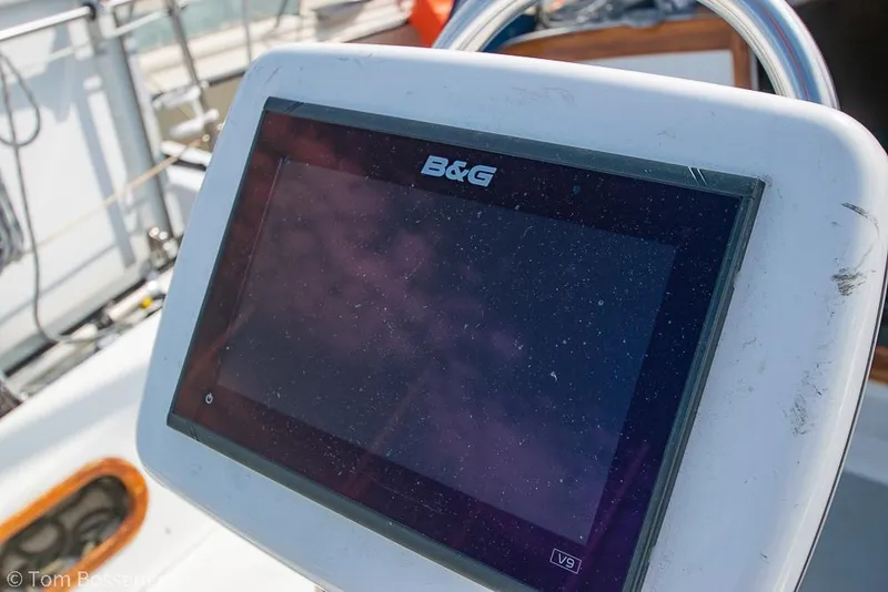 Slide: The Image of B&G navigation display on 1988 Catalina 36 sailboat. - 36