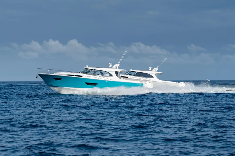 Slide: The Image of ECLIPSE 505 Shadow 2025 yacht cruising on open sea under cloudy sky. - 20