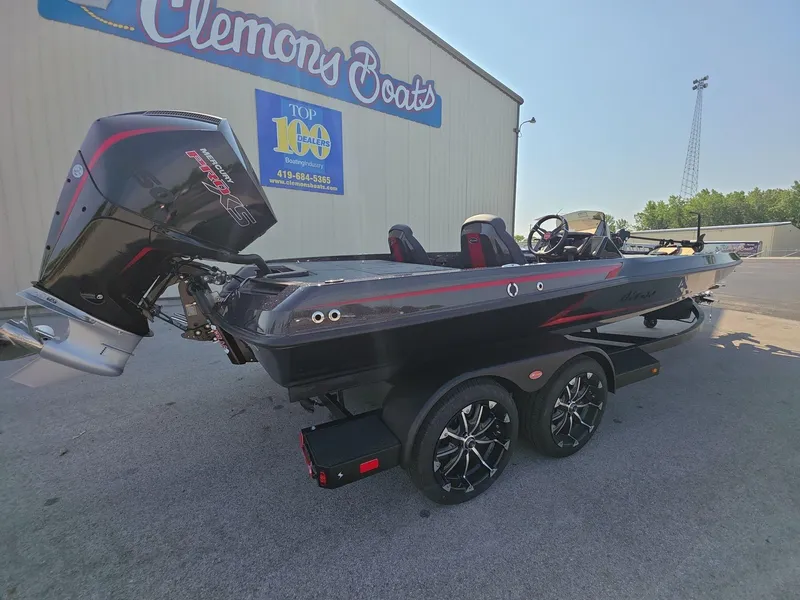 Slide: The Image of 2026 iKon LX21 boat with Mercury engine at Clemons Boats dealership. - 4