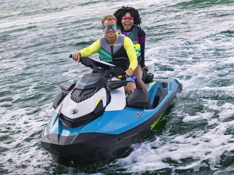 Slide: The Image of Sea-Doo GTI SE 130 Tech Package, audio, iDF, iBR 2025 - 12