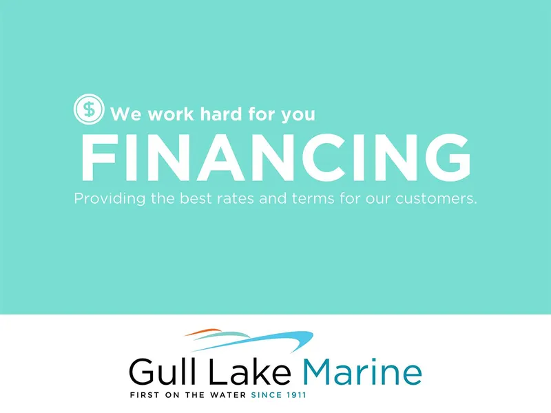 Slide: The Image of Financing options at Gull Lake Marine for Bayliner 305, 2005 model, best rates available. - 23