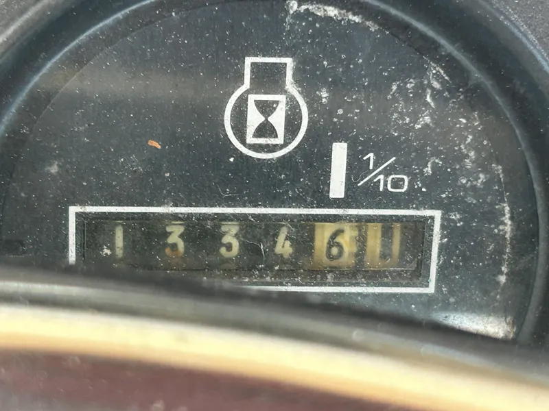 Slide: The Image of Odometer reading 133461 on 1974 Viking Boats 40 Sport Fish. - 22