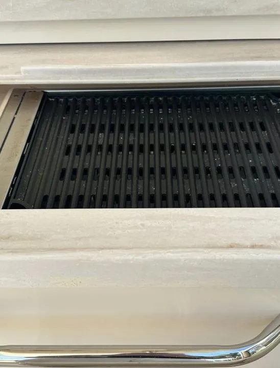 Slide: The Image of Grill on 2019 Grady-White Freedom 375 boat, featuring sleek design and functionality. - 34