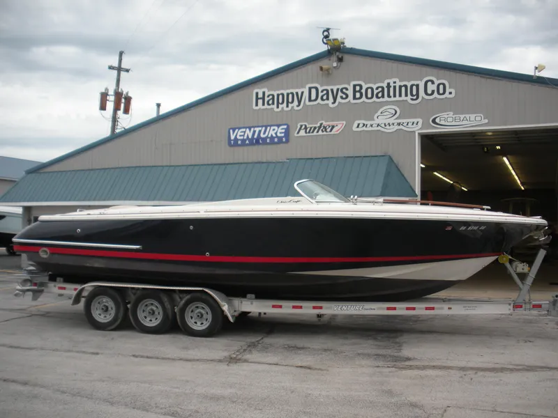 The Image of 2006 Chris-Craft Corsair 28 boat on trailer at Happy Days Boating Co. - 0