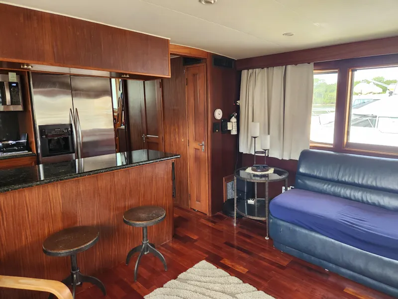 Slide: The Image of Hatteras 58 Long Range Cruiser 1979 - 80