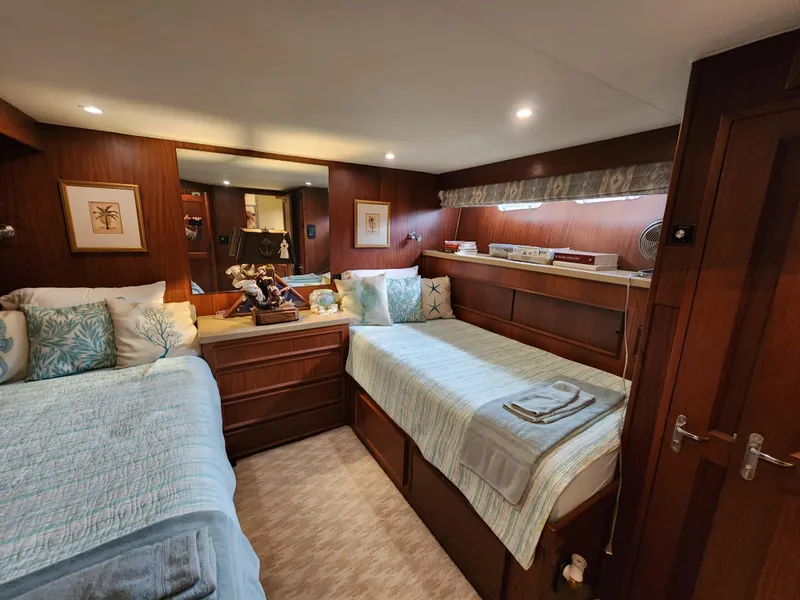 Slide: The Image of Hatteras 58 Long Range Cruiser 1979 - 89