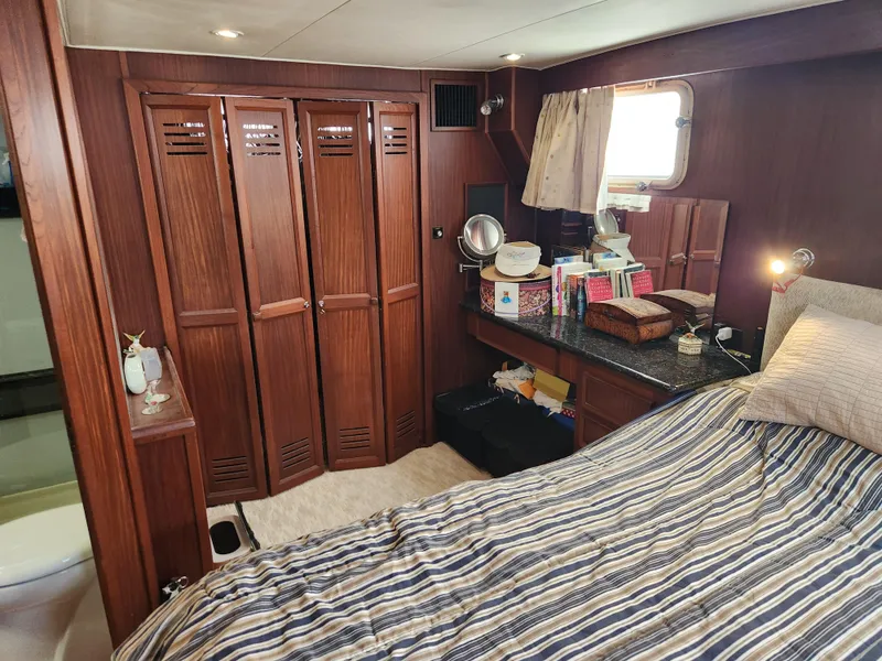 Slide: The Image of Hatteras 58 Long Range Cruiser 1979 - 99