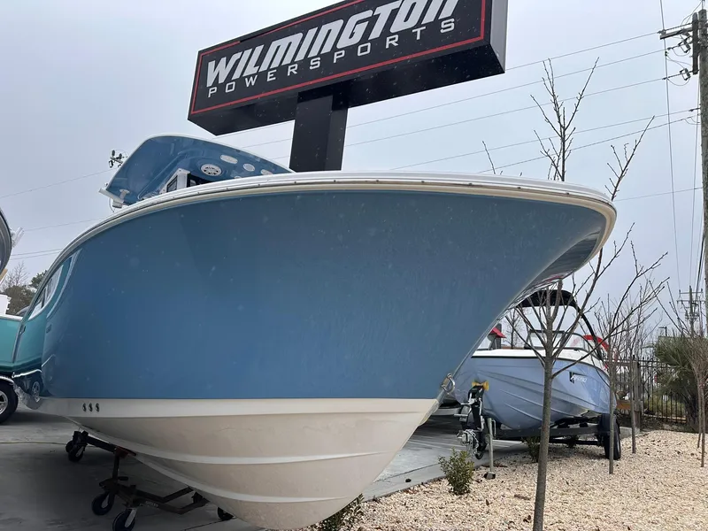 Slide: The Image of 2025 Sportsman Heritage 231 Center Console boat at Wilmington Powersports dealership. - 0