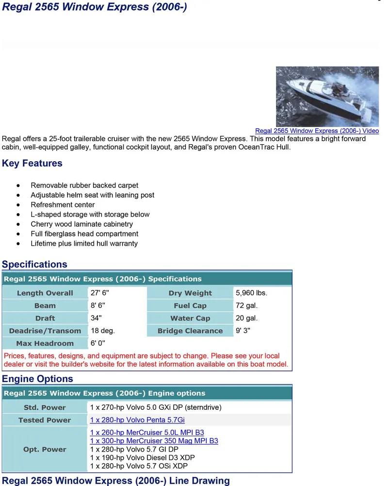Slide: The Image of Regal 2565 Window Express 2006 - 70