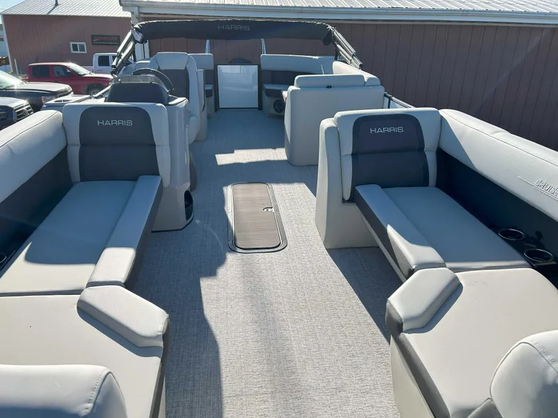 Slide: The Image of 2025 Harris 230 Center Walk Through Cruiser Tritoon - 1