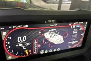 Slide: The Image of Dashboard display of 2022 Malibu Wakesetter 23 LSV, showing boat controls and settings. - 26