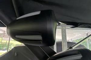 Slide: The Image of 2022 Malibu Wakesetter 23 LSV speaker detail under canopy. - 38