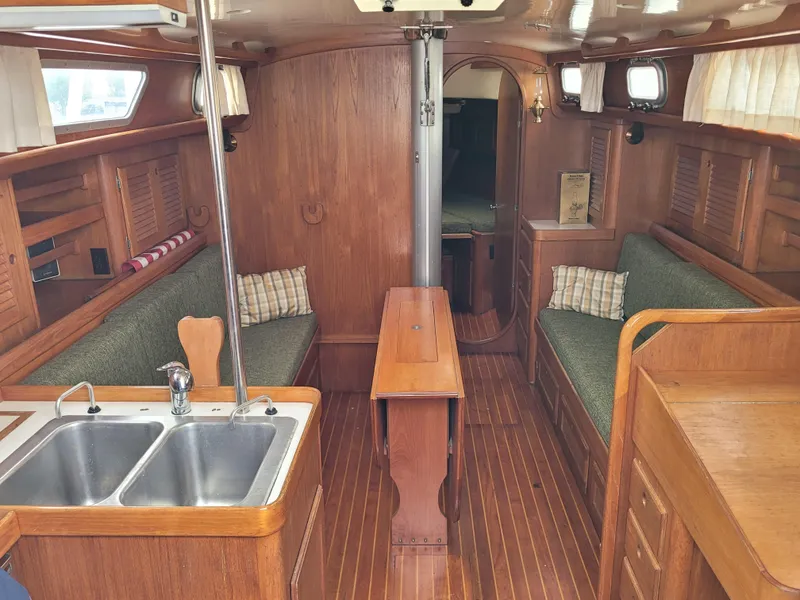 Slide: The Image of Raymarine C80 navigation display on a 1985 Bristol 38.8 sailboat. - 18