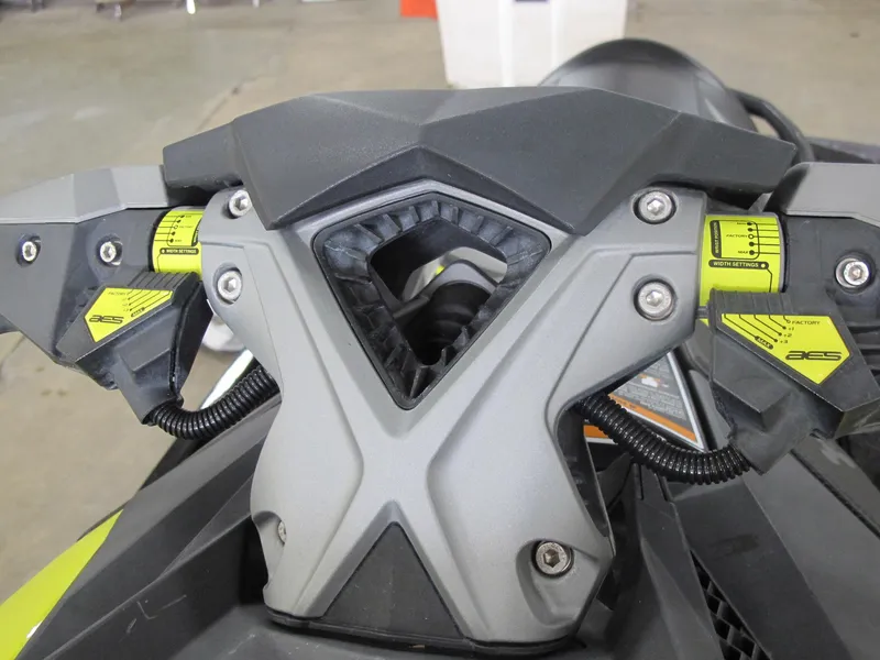Slide: The Image of 2012 Sea-Doo RXP-X 260 handlebar controls with adjustable settings. - 6