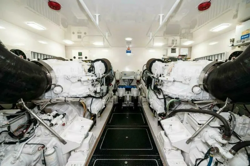 Slide: The Image of 2012 76 Viking Sky Bridge REEL DANGEROUS Engine Room (2) - 56