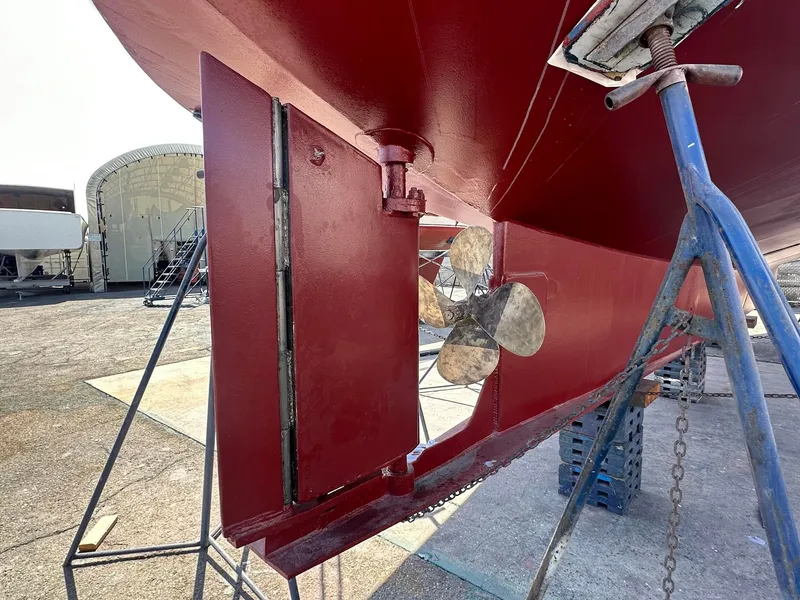 Slide: The Image of Heavy-Duty Rudder W/Trim Tab - 13
