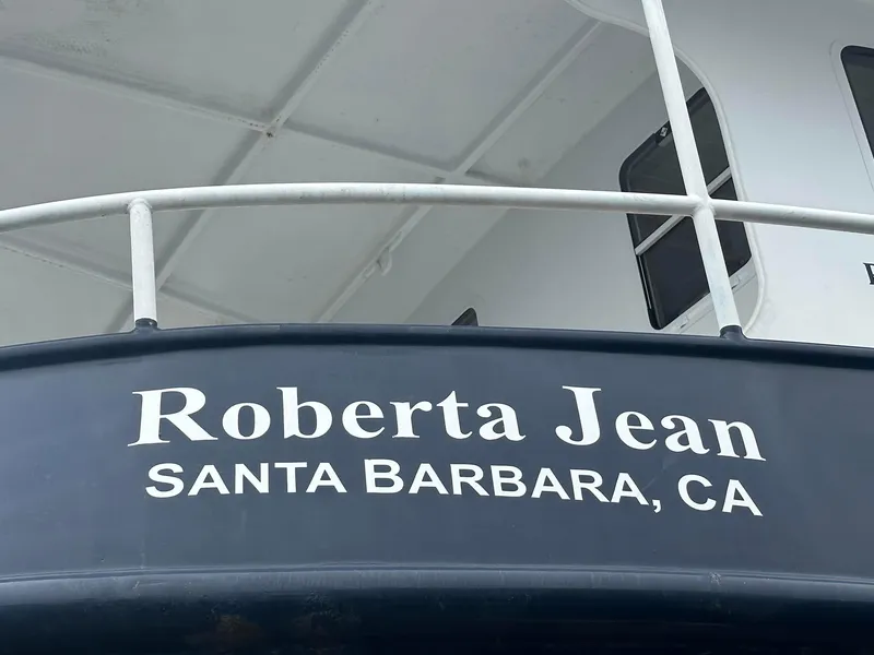 Slide: The Image of Custom 2012 Steel Trawler "Roberta Jean" docked in Santa Barbara, CA. - 21
