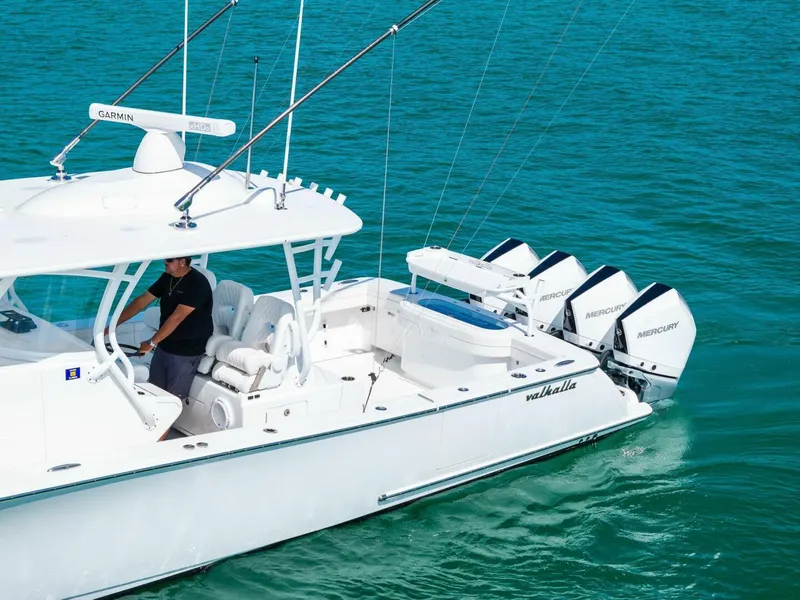 Slide: The Image of 2023 Valhalla Boatworks V-41 Center Console - 5