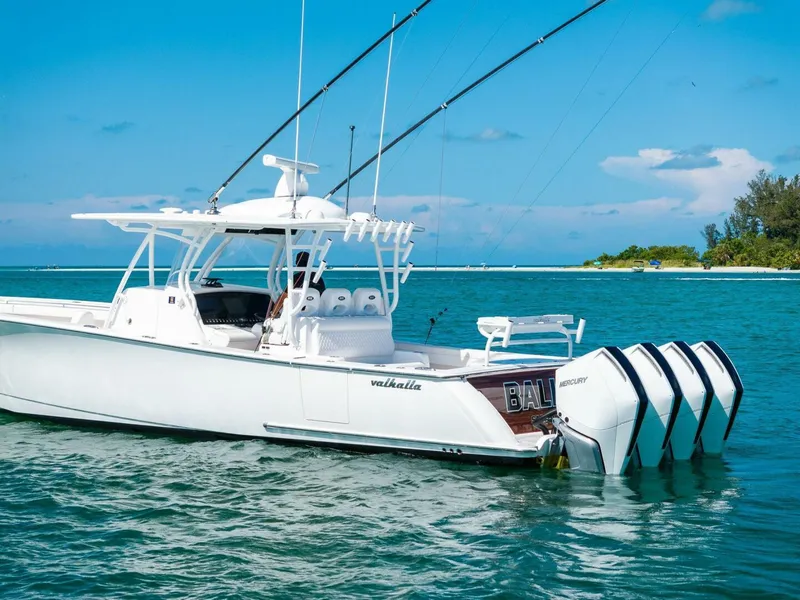 Slide: The Image of 2023 Valhalla Boatworks V-41 Center Console - 50