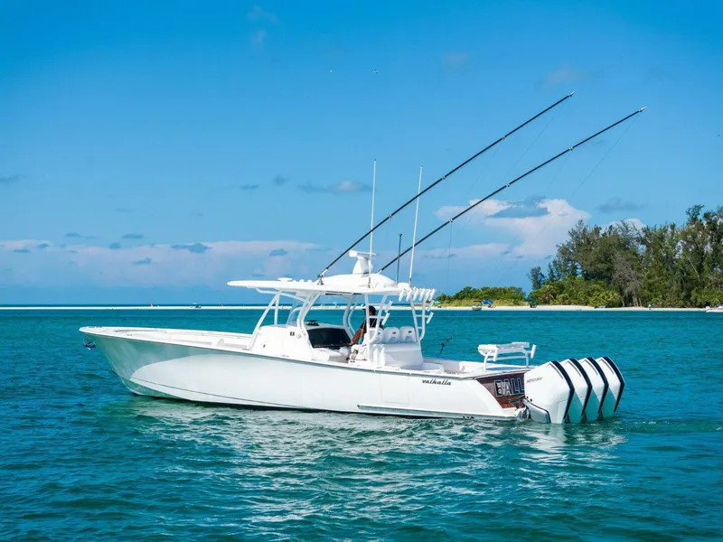 Slide: The Image of 2023 Valhalla Boatworks V-41 Center Console - 51