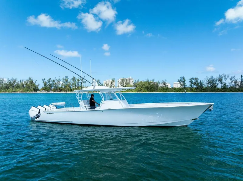 Slide: The Image of 2023 Valhalla Boatworks V-41 Center Console - 54