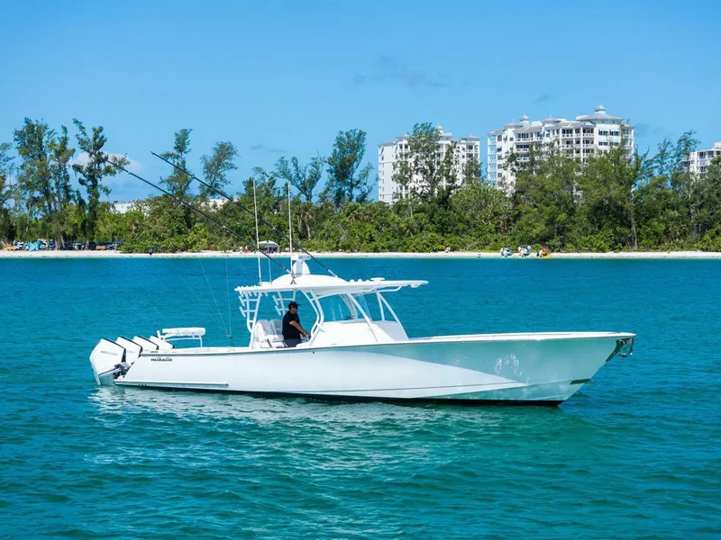 Slide: The Image of 2023 Valhalla Boatworks V-41 Center Console - 57