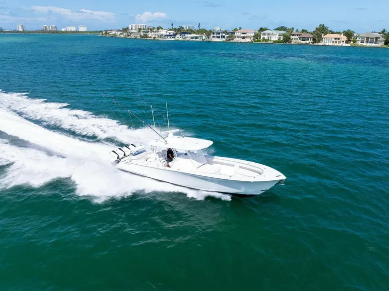 Slide: The Image of 2023 Valhalla Boatworks V-41 Center Console - 63