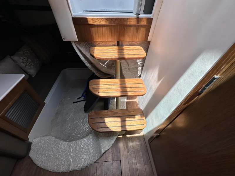 Slide: The Image of real wood steps - 21