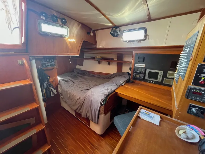 Slide: The Image of Master cabin and nav station - 10