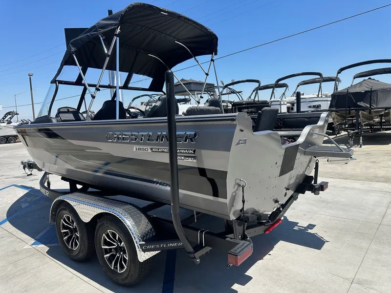 Slide: The Image of Crestliner Super Hawk 1850 w/ 150HP Mercury! 2025 - 5