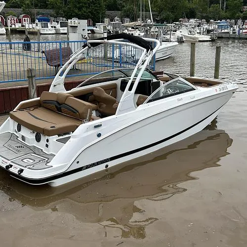 Slide: The Image of 2023 Four Winns for sale by Lucas Sochacki ay Parma Marine (440) 915-8995 - 0
